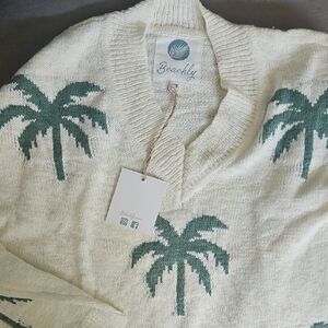 Beachly Palm Beach Sweater NWT XS
